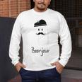 French Teacher Halloween Bonjour Ghost Men's Long Sleeve T-Shirt, funny design French Teacher Halloween Bonjour Ghost Men's Long Sleeve T-Shirt, funny design