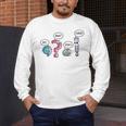 Grammar Teacher Punctuation English First Day Back To School Men's Long Sleeve T-Shirt, funny design