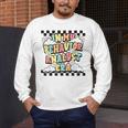 Groovy ABA RBT Therapist In My Behavior Analyst Era Teacher Men's Long Sleeve T-Shirt, funny design