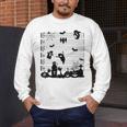 Halloween Music Note Clefs Spooky Ghost For Music Teacher Men's Long Sleeve T-Shirt, funny design