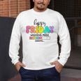 Happy Friyay Teacher School Friday Weekend Vibes Men's Long Sleeve T-Shirt, funny design Happy Friyay Teacher School Friday Weekend Vibes Men's Long Sleeve T-Shirt, funny design