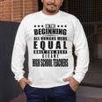 High School Teacher Personalized Men's Long Sleeve T-Shirt, funny design High School Teacher Personalized Men's Long Sleeve T-Shirt, funny design