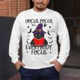 Hocus Pocus Everybody Focus Halloween Teacher For Men Women Men's Long Sleeve T-Shirt, funny design Hocus Pocus Everybody Focus Halloween Teacher For Men Women Men's Long Sleeve T-Shirt, funny design