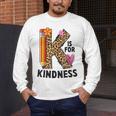 K Is For Kindness Unity Day Teacher Kids Men's Long Sleeve T-Shirt, funny design K Is For Kindness Unity Day Teacher Kids Men's Long Sleeve T-Shirt, funny design