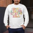 In My Kindergarten Era Retro Back To School Teacher Student Men's Long Sleeve T-Shirt, funny design