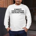 Lie Teacher Coffee Saying Humor School Women's Men's Long Sleeve T-Shirt, funny design Lie Teacher Coffee Saying Humor School Women's Men's Long Sleeve T-Shirt, funny design