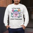Little Miss Stem Teacher Men's Long Sleeve T-Shirt, funny design Little Miss Stem Teacher Men's Long Sleeve T-Shirt, funny design