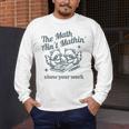 The Math Ain't Mathing Math Teacher Sarcastic Raccoon Men's Long Sleeve T-Shirt, funny design The Math Ain't Mathing Math Teacher Sarcastic Raccoon Men's Long Sleeve T-Shirt, funny design