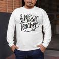 Music Teacher For Women Elementary First Day Of School Men's Long Sleeve T-Shirt, funny design Music Teacher For Women Elementary First Day Of School Men's Long Sleeve T-Shirt, funny design