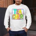 Neon Retro Teacher Cute Teacher Team New Teacher Back To Sch Men's Long Sleeve T-Shirt, funny design Neon Retro Teacher Cute Teacher Team New Teacher Back To Sch Men's Long Sleeve T-Shirt, funny design