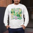 One Lucky Teacher St Patrick's Day Irish Teacher Lucky Era Men's Long Sleeve T-Shirt, funny design