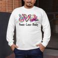 Peace Love Books Librarian Teacher Life Book Library Tie Dye Men's Long Sleeve T-Shirt, funny design Peace Love Books Librarian Teacher Life Book Library Tie Dye Men's Long Sleeve T-Shirt, funny design