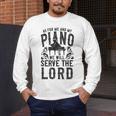 Piano Teacher Pianist Men's Long Sleeve T-Shirt, funny design Piano Teacher Pianist Men's Long Sleeve T-Shirt, funny design