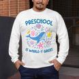 Preschool Is Whale-y Great Preschool Teacher Men's Long Sleeve T-Shirt, funny design Preschool Is Whale-y Great Preschool Teacher Men's Long Sleeve T-Shirt, funny design
