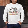 Retro Floral Assistant Principal Shirt For Teachers Day Men's Long Sleeve T-Shirt, funny design