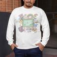 Retro Hooray It's Art Day Art Teacher Back To School Women Men's Long Sleeve T-Shirt, funny design