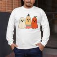 Retro Pencil Ghost Boo Spooky Teacher Halloween Costume Men's Long Sleeve T-Shirt, funny design Retro Pencil Ghost Boo Spooky Teacher Halloween Costume Men's Long Sleeve T-Shirt, funny design