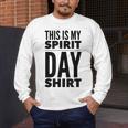 School Teacher Spirit Day Costume For Men Women Men's Long Sleeve T-Shirt, funny design