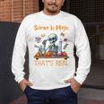 Science Is Magic Halloween Skeleton Students Teacher Men's Long Sleeve T-Shirt, funny design Science Is Magic Halloween Skeleton Students Teacher Men's Long Sleeve T-Shirt, funny design