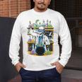 Skeleton Mad Scientist Halloween Costume Science Teacher Men's Long Sleeve T-Shirt, funny design Skeleton Mad Scientist Halloween Costume Science Teacher Men's Long Sleeve T-Shirt, funny design