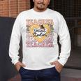 Social Studies Teacher Pencil Heart Leopard Back To School Men's Long Sleeve T-Shirt, funny design