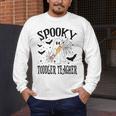 Spooky Toddler Teacher Halloween School Men's Long Sleeve T-Shirt, funny design Spooky Toddler Teacher Halloween School Men's Long Sleeve T-Shirt, funny design
