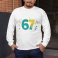 I Survived 67 Days Of School Teachers Students Meme Men's Long Sleeve T-Shirt, funny design I Survived 67 Days Of School Teachers Students Meme Men's Long Sleeve T-Shirt, funny design