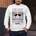 In My Teacher Era Groovy Tie Dye Back To School Cute Teacher Men's Long Sleeve T-Shirt, funny design