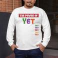 Teacher Growth Mindset Power Of Yet Men's Long Sleeve T-Shirt, funny design Teacher Growth Mindset Power Of Yet Men's Long Sleeve T-Shirt, funny design