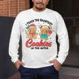Teacher Of Smart Cookies Cute Gingerbread Teacher Christmas Men's Long Sleeve T-Shirt, funny design