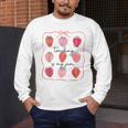 Teaching Is My Jam Teacher Team Crew Cute Strawberry Girls Men's Long Sleeve T-Shirt, funny design
