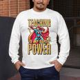 Teaching Is My Super Power Superhero Teacher Men's Long Sleeve T-Shirt, funny design Teaching Is My Super Power Superhero Teacher Men's Long Sleeve T-Shirt, funny design