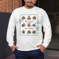 Thankful For Books Turkey Reading Book Lovers Fall Teacher Men's Long Sleeve T-Shirt, funny design