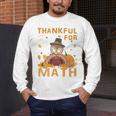 Thankful Math Turkey Teacher Happy Thanksgiving Men's Long Sleeve T-Shirt, funny design Thankful Math Turkey Teacher Happy Thanksgiving Men's Long Sleeve T-Shirt, funny design