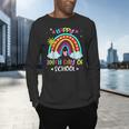 100th Day Of School Rainbow Happy 100 Days Smarter Teacher Men's Long Sleeve T-Shirt, gift for family, gift for coworker 100th Day Of School Rainbow Happy 100 Days Smarter Teacher Men's Long Sleeve T-Shirt, gift for family, gift for coworker