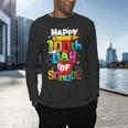 100th Day Of School Teachers Kids Child Happy 100 Days Men's Long Sleeve T-Shirt, gift for family, gift for coworker