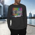 1st Grade Squad Back To School First Grade Teacher Boy Girl Men's Long Sleeve T-Shirt, gift for family, gift for coworker 1st Grade Squad Back To School First Grade Teacher Boy Girl Men's Long Sleeve T-Shirt, gift for family, gift for coworker