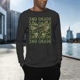 2nd Grade Teacher Student Camo Bow Back To School Men's Long Sleeve T-Shirt, gift for family, gift for coworker 2nd Grade Teacher Student Camo Bow Back To School Men's Long Sleeve T-Shirt, gift for family, gift for coworker