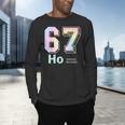 67 Ho Holmium Science Teacher Elements Table Six Seven Meme Men's Long Sleeve T-Shirt, gift for family, gift for coworker