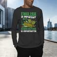 AG Teacher English Is Important But Agriculture Teacher Men's Long Sleeve T-Shirt, gift for family, gift for coworker AG Teacher English Is Important But Agriculture Teacher Men's Long Sleeve T-Shirt, gift for family, gift for coworker