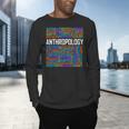 Anthropology Words Anthropologist Teacher Men's Long Sleeve T-Shirt, gift for family, gift for coworker Anthropology Words Anthropologist Teacher Men's Long Sleeve T-Shirt, gift for family, gift for coworker