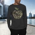 Apple Hearts Teacher Camouflage Clothing School Camo Apple For Men Women Girls Kids Men's Long Sleeve T-Shirt, gift for family, gift for coworker Apple Hearts Teacher Camouflage Clothing School Camo Apple For Men Women Girls Kids Men's Long Sleeve T-Shirt, gift for family, gift for coworker