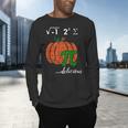 I Ate Some Pumpkin Pi Pie Math Teacher Halloween For Men Women Kids Men's Long Sleeve T-Shirt, gift for family, gift for coworker