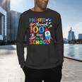 I Blasted Through 100 Days Of School 100th Day Teacher Kids Men's Long Sleeve T-Shirt, gift for family, gift for coworker I Blasted Through 100 Days Of School 100th Day Teacher Kids Men's Long Sleeve T-Shirt, gift for family, gift for coworker