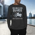 Blues Music Band Lover Vintage Guitar Teacher Blues Men's Long Sleeve T-Shirt, gift for family, gift for coworker Blues Music Band Lover Vintage Guitar Teacher Blues Men's Long Sleeve T-Shirt, gift for family, gift for coworker