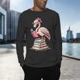 Book Lover Cute Flamingo Reading Teacher Librarian Women Men's Long Sleeve T-Shirt, gift for family, gift for coworker Book Lover Cute Flamingo Reading Teacher Librarian Women Men's Long Sleeve T-Shirt, gift for family, gift for coworker