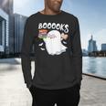 Books Halloween Librarian Teacher Reader Reading Book Lover Men's Long Sleeve T-Shirt, gift for family, gift for coworker