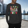 All Is Calm Just Kidding This Is Pre-K Christmas Teacher Men's Long Sleeve T-Shirt, gift for family, gift for coworker All Is Calm Just Kidding This Is Pre-K Christmas Teacher Men's Long Sleeve T-Shirt, gift for family, gift for coworker