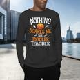 You Cannot Scare Me I'm An Toddler Teacher Halloween Men Women Kids Men's Long Sleeve T-Shirt, gift for family, gift for coworker