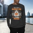 You Can't Scare Me I Teach Music Retro Teacher Halloween Men's Long Sleeve T-Shirt, gift for family, gift for coworker You Can't Scare Me I Teach Music Retro Teacher Halloween Men's Long Sleeve T-Shirt, gift for family, gift for coworker